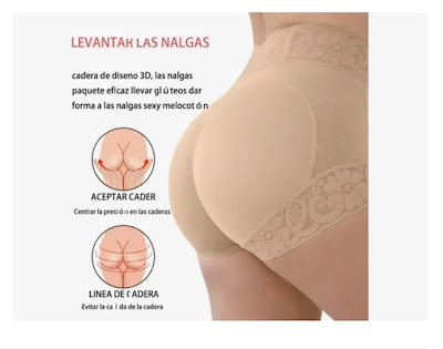 Foto 3 | Foto 3 | Faja Mujer Calzón Levanta Glúteos abdominales