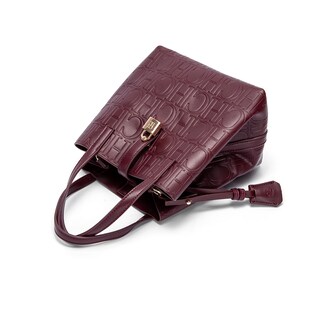 Foto 6 | Foto 6 | Bandolera Chch Para Mujer Impermeable Con Bandolera Color Vino - Venta Internacional.