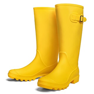 Foto 4 | Foto 4 | Botas Impermeables Para Mujer Dksuko Wellington Color Amarillo Mate - Venta Internacional.