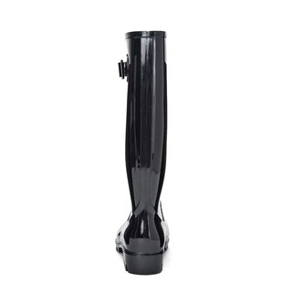 Foto 3 | Foto 3 | Botas Impermeables Para Mujer Dksuko Wellington Color Negro Brillante - Venta Internacional.