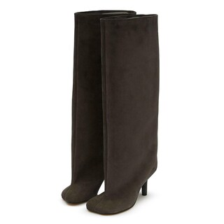 Foto 1 | Foto 1 | Botas Yishaweiqi De Ante Marrón Hasta La Rodilla Para Mujer Con Tacón De Aguja - Venta Internacional.