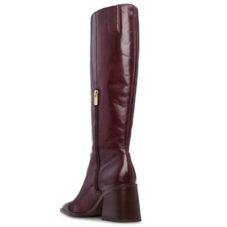 Foto 5 | Foto 5 | Botas Hasta La Rodilla Vomiyall De Caoba Oscura Con Tacón Grueso Para Mujer - Venta Internacional.