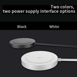 Foto 2 | Foto 2 | Cargador Inalámbrico Magnético De 15 W De Carga Rápida Para Iphone 12 - Venta Internacional.