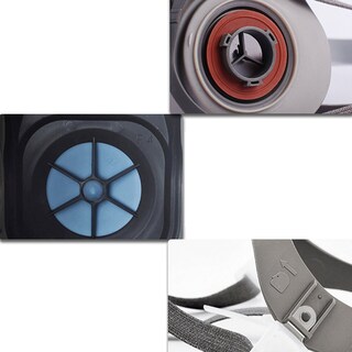 Foto 5 | Foto 5 | Máscara Protectora De Gas De Silicona 6200 Montada En La Cabeza Con Filtro - Venta Internacional.