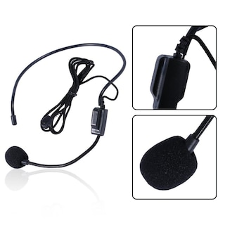 Foto 2 | Foto 2 | Primer Par De Auriculares Con Cable Y Micrófono Para Voz Alta Color Negro - Venta Internacional.