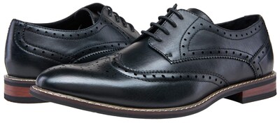 Foto 6 | Foto 6 | Zapatos De Vestir Jousen Wingtip Brogue Oxford Para Hombre Negros 11.5us - Venta Internacional.