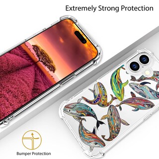 Foto 7 | Foto 7 | Funda Para Teléfono Topgraph Compatible Con Iphone 16 Plus Transparente - Venta Internacional.