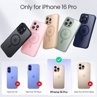 Foto 6 | Foto 6 | Funda Flyreal Diseñada Para Iphone 16 Pro Con Magsafe Pink - Venta Internacional.
