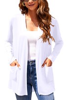 Cardigan  Suéter Elegante  De Verano  Para Mujer  Color Blanco - Venta Internacional.