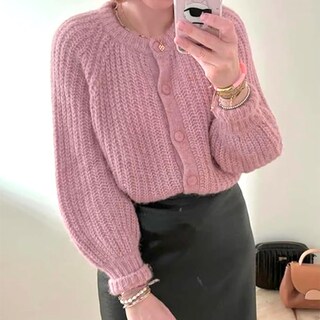 Foto 5 | Foto 5 | Jersey Tipo Cárdigan Hixiaohe De Punto Grueso Y2k De Manga Larga Con Botones - Venta Internacional.
