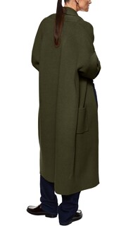 Foto 3 | Foto 3 | Chaqueta Tipo Cárdigan Fazortev Para Mujer  Maxi  Color Verde Militar - Venta Internacional.