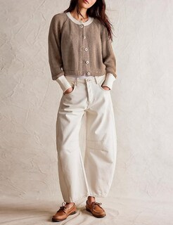 Foto 4 | Foto 4 | Chaqueta De Punto Para Mujer Estilo Cárdigan Suéteres Puwei Color Block - Venta Internacional.