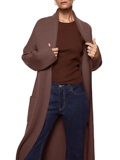 Foto 2 | Foto 2 | Chaqueta De Punto Fazortev Para Mujer Maxi Marrón - Venta Internacional.