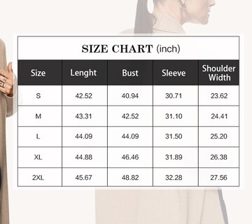 Foto 6 | Foto 6 | Chaqueta Maxi Tipo Cárdigan Fazortev Para Mujer Con La Parte Delantera Abierta Color Negro - Venta Internacional.