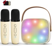 Máquina De Karaoke Voijump Mini Portátil Bluetooth 2 Micrófonos Para Niños - Venta Internacional.
