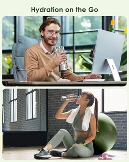 Foto 3 | Foto 3 | Botella De Agua De Hidrógeno Movoca Hydro Water Generator 400 Ml - Venta Internacional.