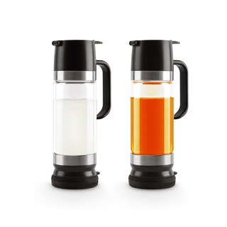 Foto 1 | Foto 1 | Dispensador De Sirope De Café Aelga Vidrio De 360 Ml Con Mango Negro Paquete De 2 - Venta Internacional.