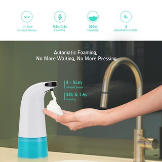 Foto 1 | Foto 1 | Dispensador De Jabón Automático Sin Contacto Infrarrojo 250 Ml Abs - Venta Internacional.