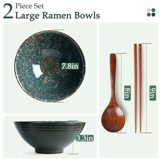 Foto 2 | Foto 2 | Juego De Cuencos Para Ramen Nutriups De Cerámica De 20 Cm Con Cucharas Y Palillos - Venta Internacional.