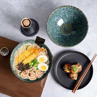 Foto 3 | Foto 3 | Juego De Cuencos Para Ramen Nutriups De Cerámica De 20 Cm Con Cucharas Y Palillos - Venta Internacional.