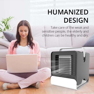 Foto 2 | Foto 2 | Purificador Portátil Con Humidificador Mini Usb Enfriador De Aire Blanco - Venta Internacional.