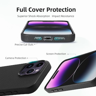 Foto 5 | Foto 5 | Funda De Piel Inunion Para Iphone 16 Pro Max Con Magsafe 6.9'' - Venta Internacional.