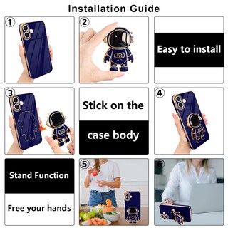 Foto 6 | Foto 6 | Funda Pepmune Para Iphone 16 Astronaut Con 2 Protectores - Venta Internacional.