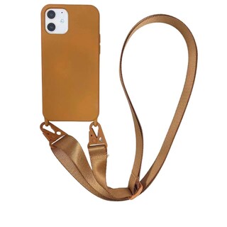Foto 1 | Foto 1 | Funda De Teléfono Cquukoi Para Iphone Xs Max Con Correa De Hombro Color Marrón - Venta Internacional.