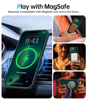 Foto 2 | Foto 2 | Funda Magnética Kocanasi Para Iphone 14 Pro Max Jewel Green - Venta Internacional.