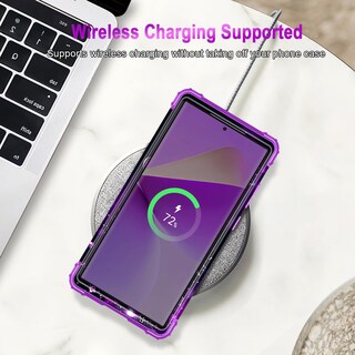 Foto 7 | Foto 7 | Funda Miqala Para Samsung Galaxy S22 Ultra 6 8 Pulgadas 5g Color Morado Oscuro - Venta Internacional.