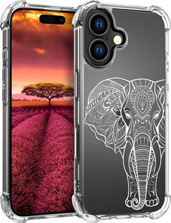 Foto 1 | Foto 1 | Funda Para Teléfono Topgraph Compatible Con Iphone 16 Transparente - Venta Internacional.