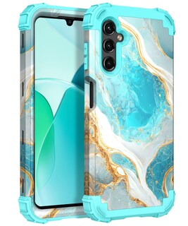 Foto 1 | Foto 1 | Funda Hocase Resistente A Los Golpes Para Samsung Galaxy A15 5g Color Verde Azulado - Venta Internacional.