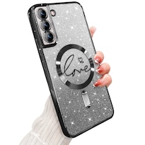 Funda De Teléfono Zonrw Para Samsung Galaxy S21 De 6.2 Pulgadas Con Magsafe - Negra - Venta Internacional.