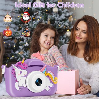 Foto 6 | Foto 6 | Cámara Para Niños Pouene Digital 1080p Con Funda De Silicona Sd De 32 Gb - Venta Internacional.