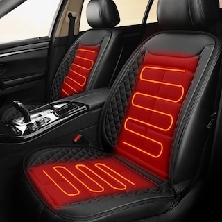 Foto 1 | Foto 1 | Cojín De Asiento Mueriche Cómodo De Piel Para Silla De Coche Color Negro - Venta Internacional.