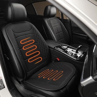 Foto 7 | Foto 7 | Cojín De Asiento Mueriche Cómodo De Piel Para Silla De Coche Color Negro - Venta Internacional.