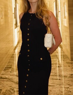 Foto 5 | Foto 5 | Vestido Largo Bqdcqb Para Mujer Sin Mangas Ajustado Acanalado Azul Marino - Venta Internacional.