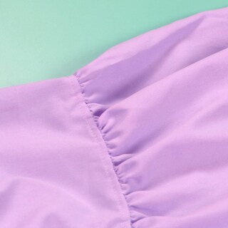 Foto 5 | Foto 5 | Vestido Wokanse Fluido Casual Con Botones Cuello En V Color Morado S - Venta Internacional.