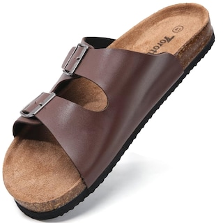 Foto 5 | Foto 5 | Sandalias Torotto Para Mujer Con Plantilla De Corcho Punta Abierta Color Marrón - Venta Internacional.
