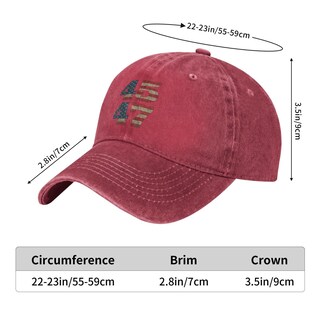 Foto 6 | Foto 6 | Gorra De Béisbol Tywonmy Trump 45 47 Roja Para Mujer Y Hombre - Venta Internacional.