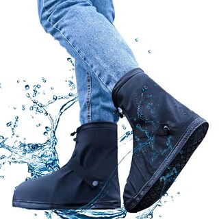 Foto 1 | Foto 1 | Fundas Para Zapatos Vboo Impermeables De Pvc Con Suela Dura Con Cremallera Color Negro - Venta Internacional.