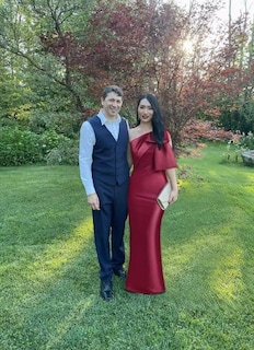 Foto 5 | Foto 5 | Vestido De Dama De Honor Mkojaa Con Un Solo Hombro Satén Sirena Plateado - Venta Internacional.