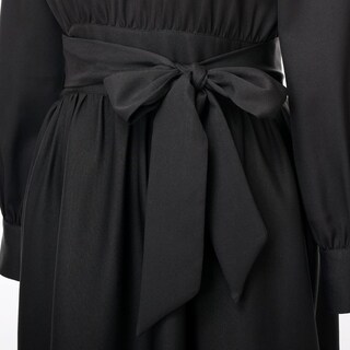 Foto 4 | Foto 4 | Vestido Para Clérigos Eclesiásticos Camdom Manga Larga Línea A Maxi Negro - Venta Internacional.