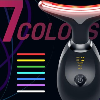 Foto 2 | Foto 2 | Masajeador Facial Rurolo Con Luz Led Dispositivo Facial De 7 Colores - Venta Internacional.