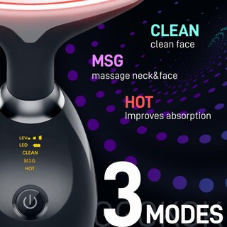 Foto 3 | Foto 3 | Masajeador Facial Rurolo Con Luz Led Dispositivo Facial De 7 Colores - Venta Internacional.
