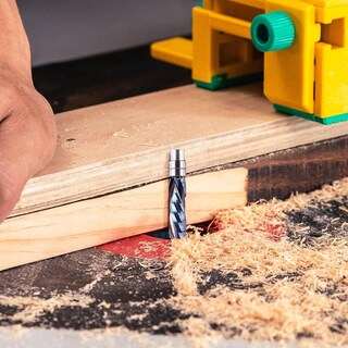 Foto 5 | Foto 5 | Broca Fresadora De Compresión En Espiral Empotrada Spetool 1/4 - Venta Internacional.