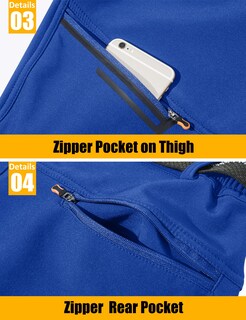 Foto 7 | Foto 7 | Pantalones De Nieve Magcomsen Para Hombre Senderismo Esquí Invierno Impermeables - Venta Internacional.