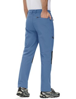 Foto 3 | Foto 3 | Pantalones De Esquí Magcomsen Softshell Impermeables De Invierno Para Hombre - Venta Internacional.