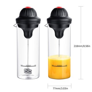 Foto 3 | Foto 3 | Espumador De Leche Eléctrico Con Doble Espuma 450 Ml - Venta Internacional.