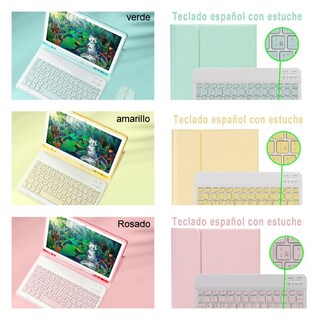 Foto 2 | Foto 2 | Funda Con Teclado Bluetooth Y Ratón Para Huawei Matepad 11 - Venta Internacional.